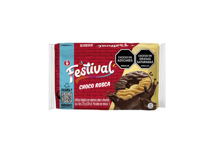 Galletas Festival Choco Rosca 6 Und