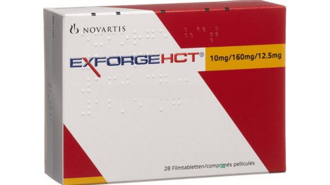 Exforge Hct 10 mg 160 mg 28 Cbs