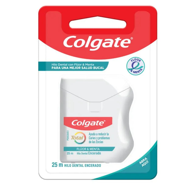 Hilo Dental Colgate Total F.Menta 25 Mts