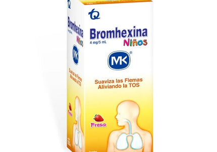 Bromhexina Ninos Jarabe 120 Ml Mk