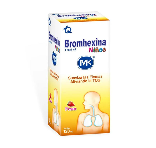 Bromhexina Ninos Jarabe 120 Ml Mk
