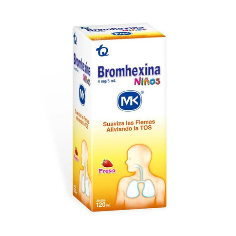 Bromhexina Ninos Jarabe 120 Ml Mk