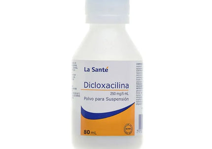 Dicloxacilina 250 Mg Suspension 80 Ml LS