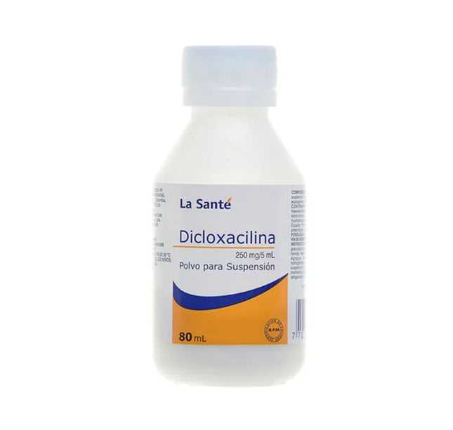 Dicloxacilina 250 Mg Suspension 80 Ml LS