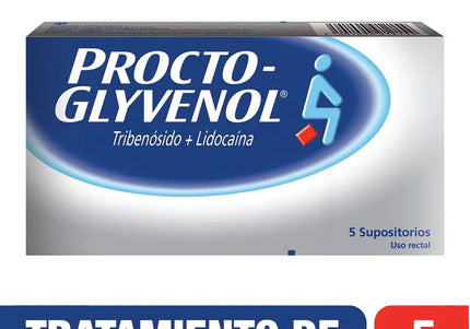 Procto Glyvenol Supositorios 5 Und