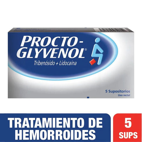 Procto Glyvenol Supositorios 5 Und