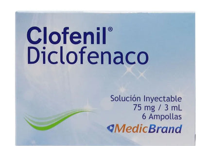 Clofenil 75 Mg/3Ml Caja 6 Ampollas Coa