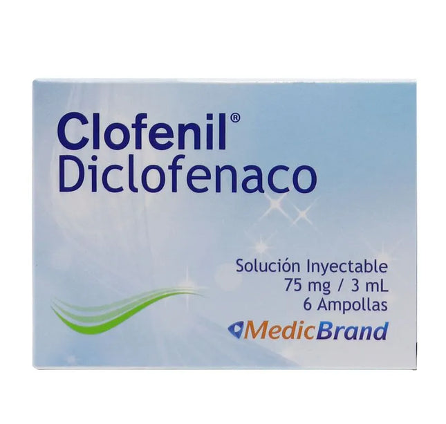 Clofenil 75 Mg/3Ml Caja 6 Ampollas Coa
