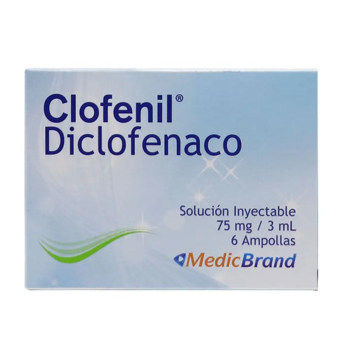 Clofenil 75 Mg/3Ml Caja 6 Ampollas Coa