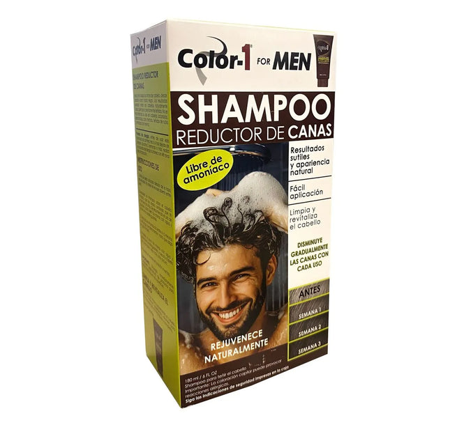 Shampoo Reductor De Canas Men 180 Ml