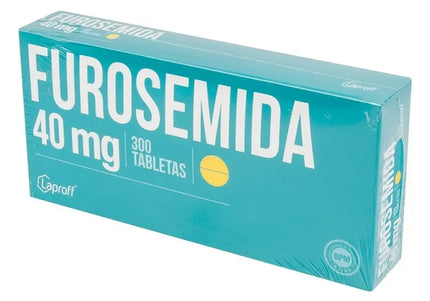 Furosemida 40 Mg 300 Tabletas
