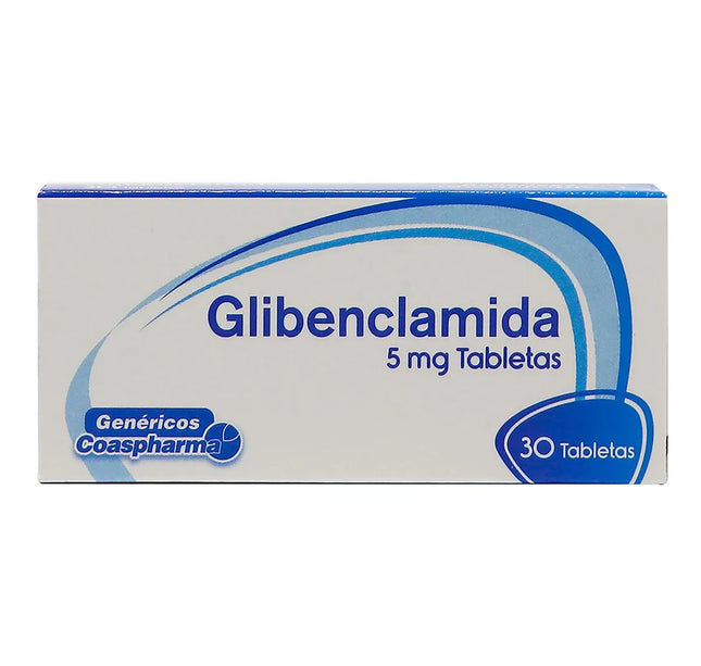 Glibenclamida 5 Mg 30 Tabletas (Coaspharma)