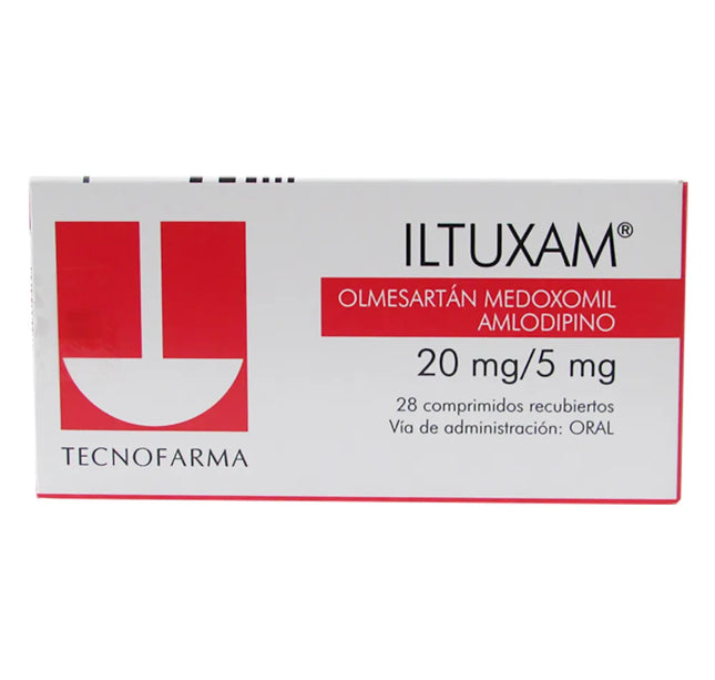 Iltuxam 20/5 Mg 28 Tabletas