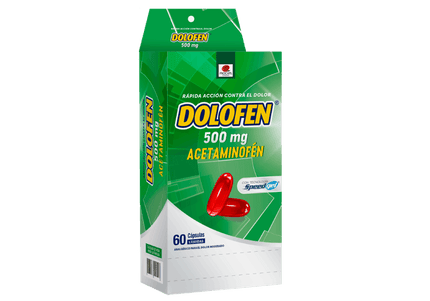 Dolofen 500 Mg 60 Capsulas