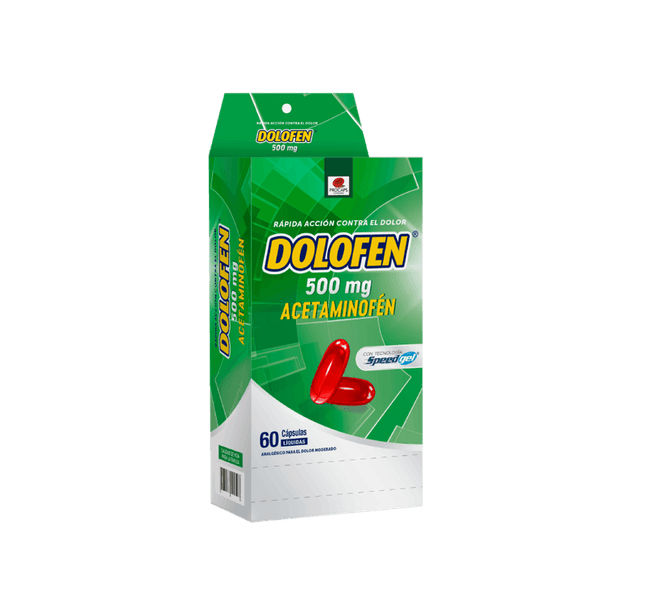Dolofen 500 Mg 60 Capsulas