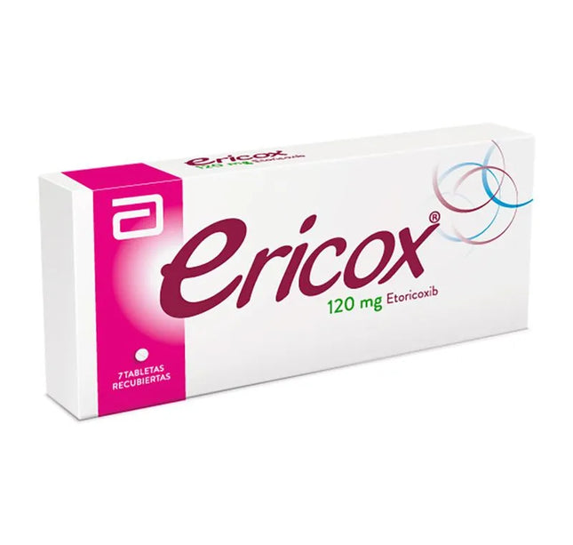Ericox 120 Mg 7 Tabletas