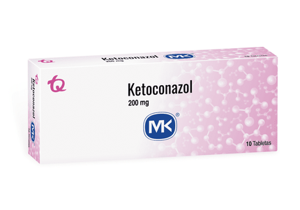 Ketoconazol 200 Mg 10 Tabletas Mk