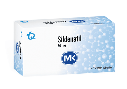 Sildenafil 50 Mg 4 Tabletas Mk