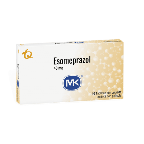 Esomeprazol 40 Mg 10 Tabletas Mk