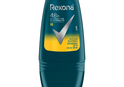 Desodorante Rexona Rollon Hombre V8 50 Ml H