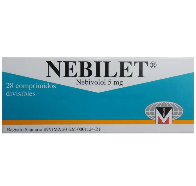Nebilet 5 Mg 28 Capsulas