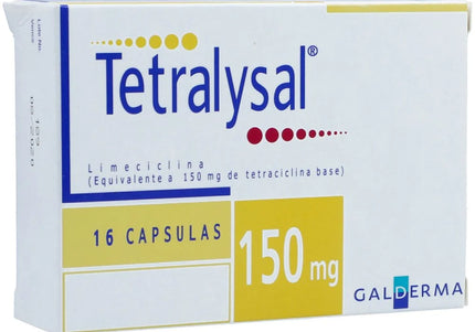 Tetralysal 150 Mg 16 Capsulas