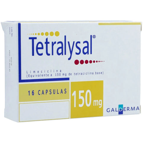 Tetralysal 150 Mg 16 Capsulas