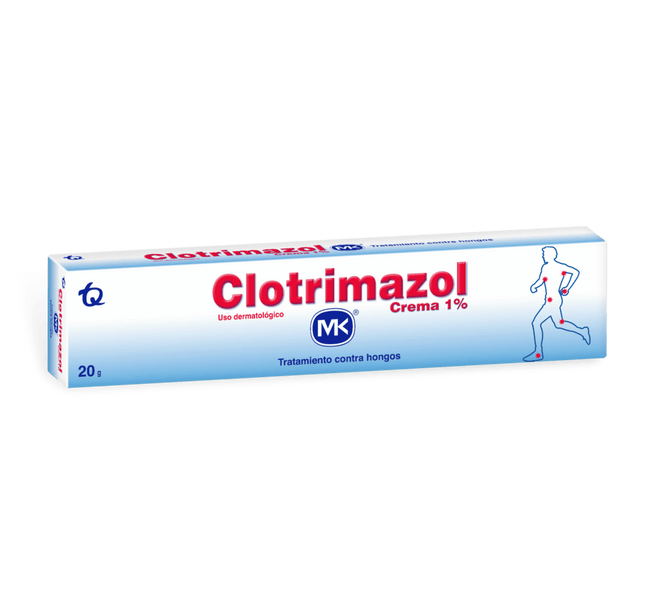 Clotrimazol 1% Crema Topica 20 Gr Mk