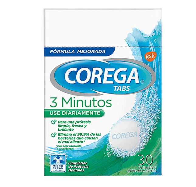 Corega Tabs 30 Tabletas
