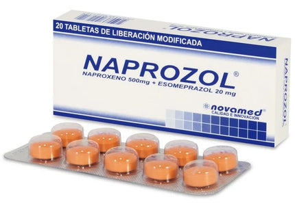 Naprozol 500 Mg 20 Tabletas