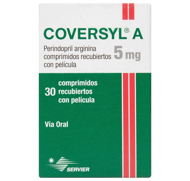 Coversyl A 5 Mg 30 Tabletas