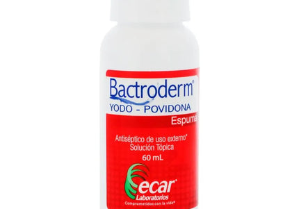 Bactroderm Yodopovidona Espuma 60 Ml