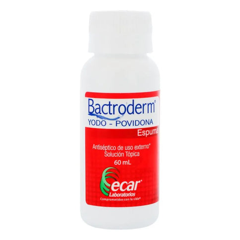 Bactroderm Yodopovidona Espuma 60 Ml