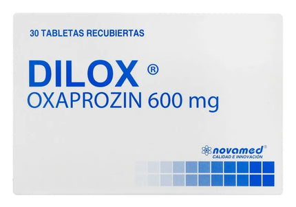 Dilox (Oxaprozin) 600 Mg 30 Tabs