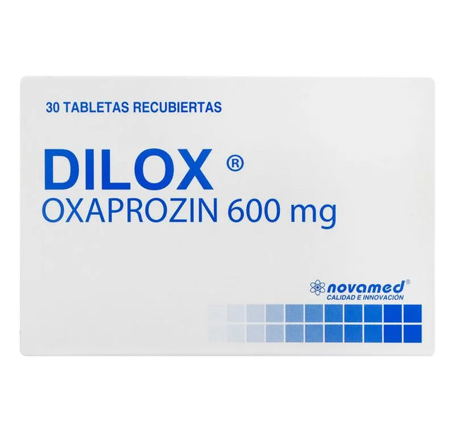 Dilox (Oxaprozin) 600 Mg 30 Tabs