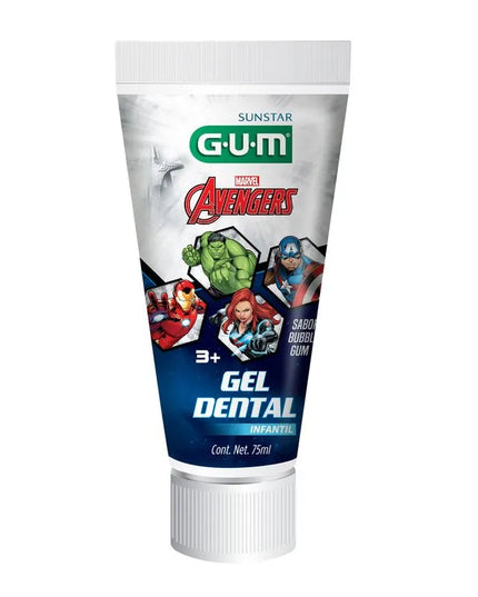 GEL DENTAL GUM KIDS AVENGERS 75ML