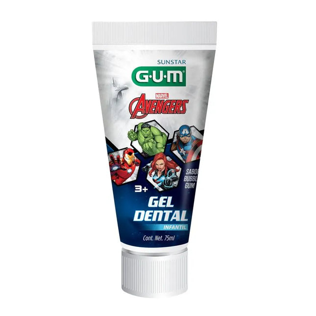 GEL DENTAL GUM KIDS AVENGERS 75ML