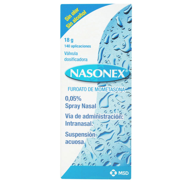 Nasonex Spray Nasal 18 Gr 140 Dosis