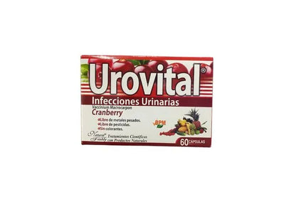 Urovital Cramberry Blister 60 Capsulas