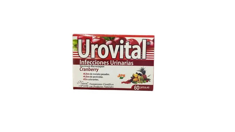 Urovital Cramberry Blister 60 Capsulas