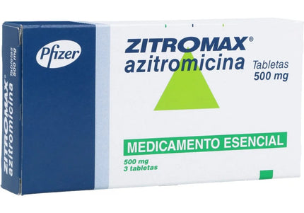 Zitromax 500 Mg 3 Tabletas