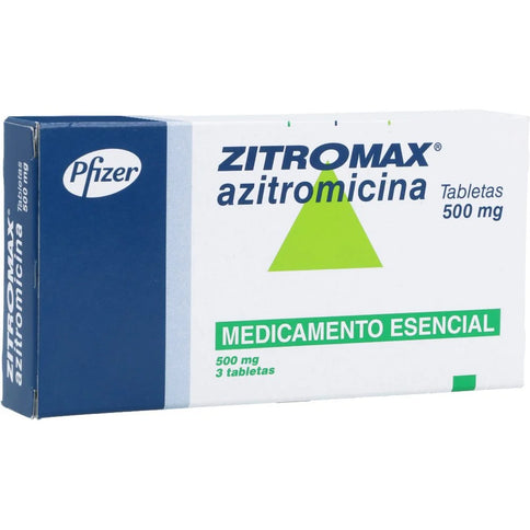 Zitromax 500 Mg 3 Tabletas