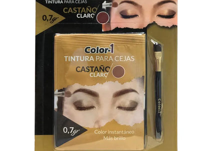 Tinte Cejas Castaño Claro Color-1 0.7Gr