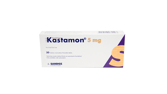 Kastamon 5 Mg 30 Tabletas Sandoz