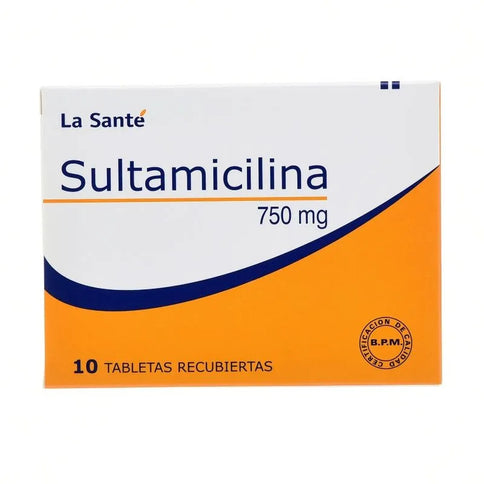 Sultamicilina 750 Mg 10 Tbs Ls(3%+)(Pae)