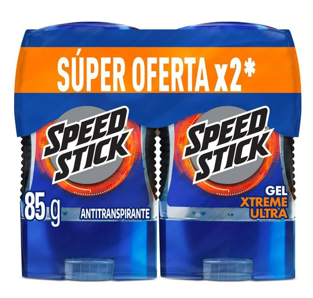 2 Desodorante Speed Stick Extreme Gel 85 Gr