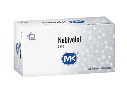 Nebivolol 5 Mg 30 Tabletas Mk