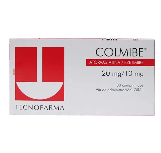 Colmibe 20/10 Mg 30 Comprimidos