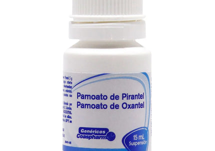 Pamoato Pirantel Oxantel Suspensión 15Ml (Coaspharma)