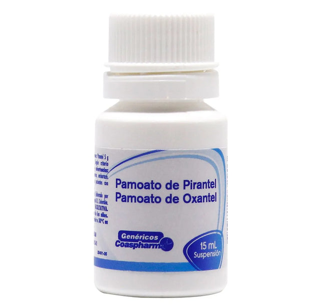 Pamoato Pirantel Oxantel Suspensión 15Ml (Coaspharma)